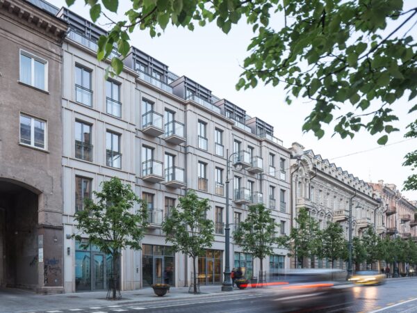 2018 Residential building in Gedimino ave., Vilnius