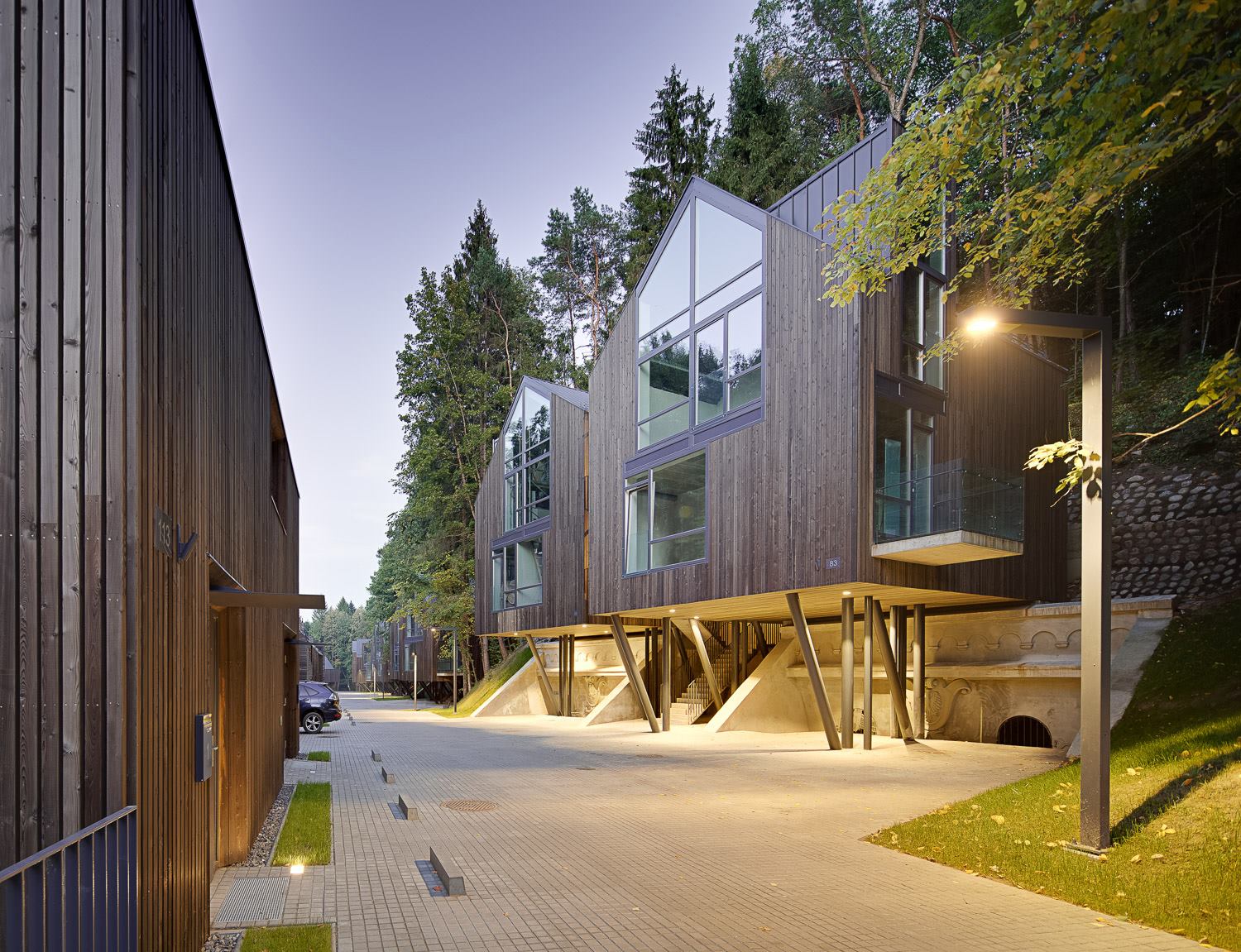 2015 Residential quarter in Pavilniai regional park in Vilnius - 3